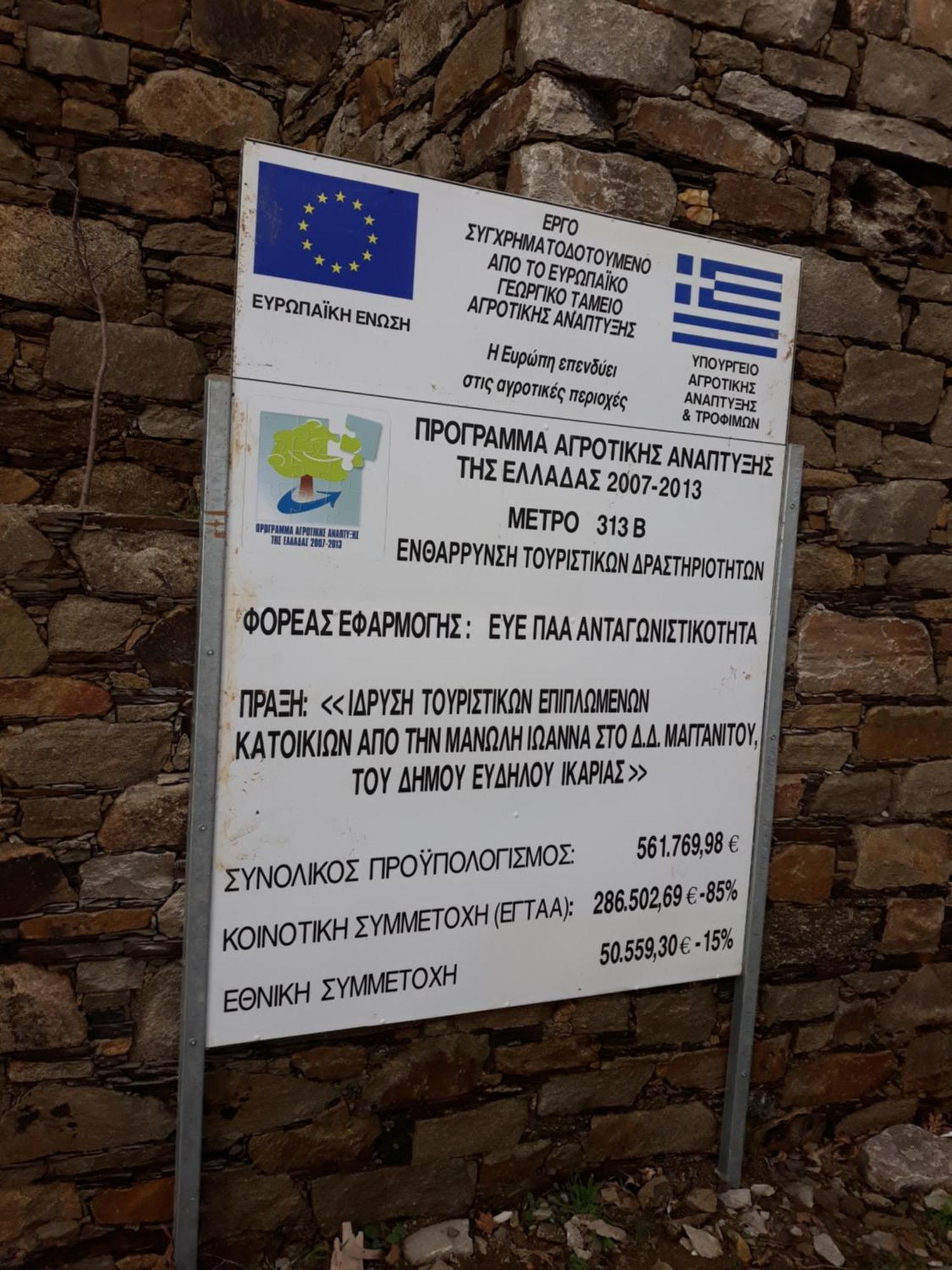 Vila Ικαριων Γη Manganítis Exteriér fotografie